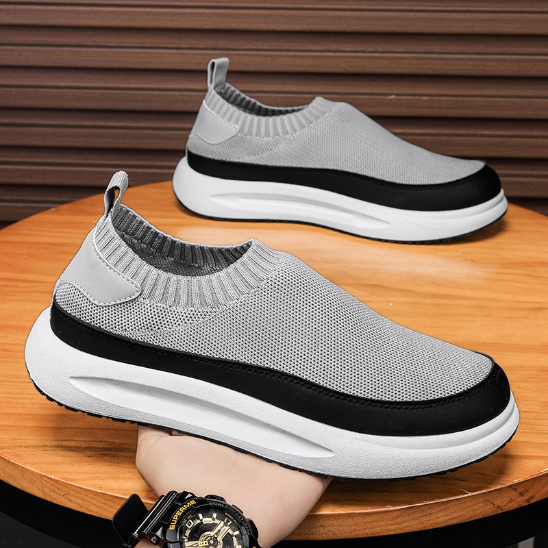 Men Shoes Type - 2025 New Men's Shoes Breathable Mesh