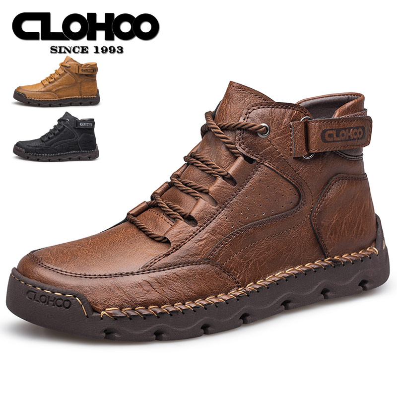 Men'S Shoes Hey Dude - CLOHOO Hand-Sewn Men's Shoes Casual Sport