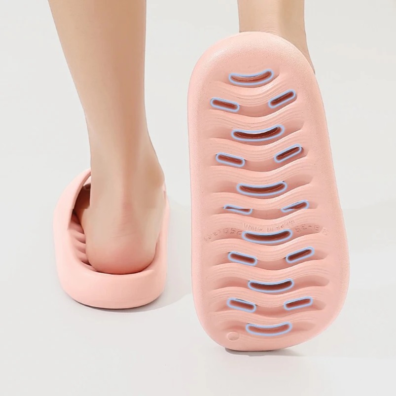 Cloud Slipper Woman Hollow Out - Men'S Shoes With Platform ulasan dan harga