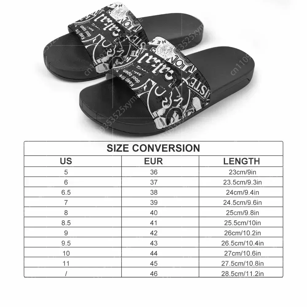 men Custom Pattern Slippers Ge - Men'S Shoes With Platform ulasan dan harga