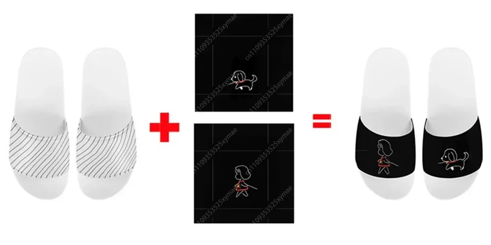 men Custom Pattern Slippers Ge - Men'S Shoes With Platform ulasan dan harga