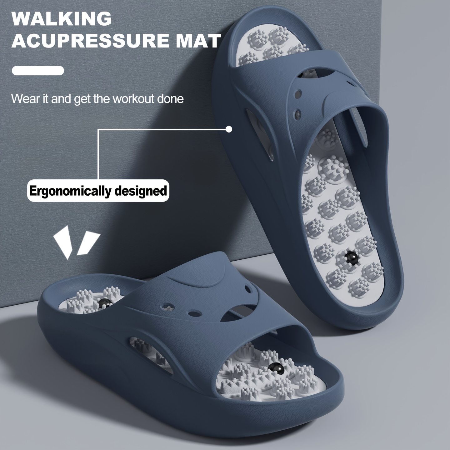 Women Men EVA Massage Slippers - Men'S Shoes With Platform ulasan dan harga