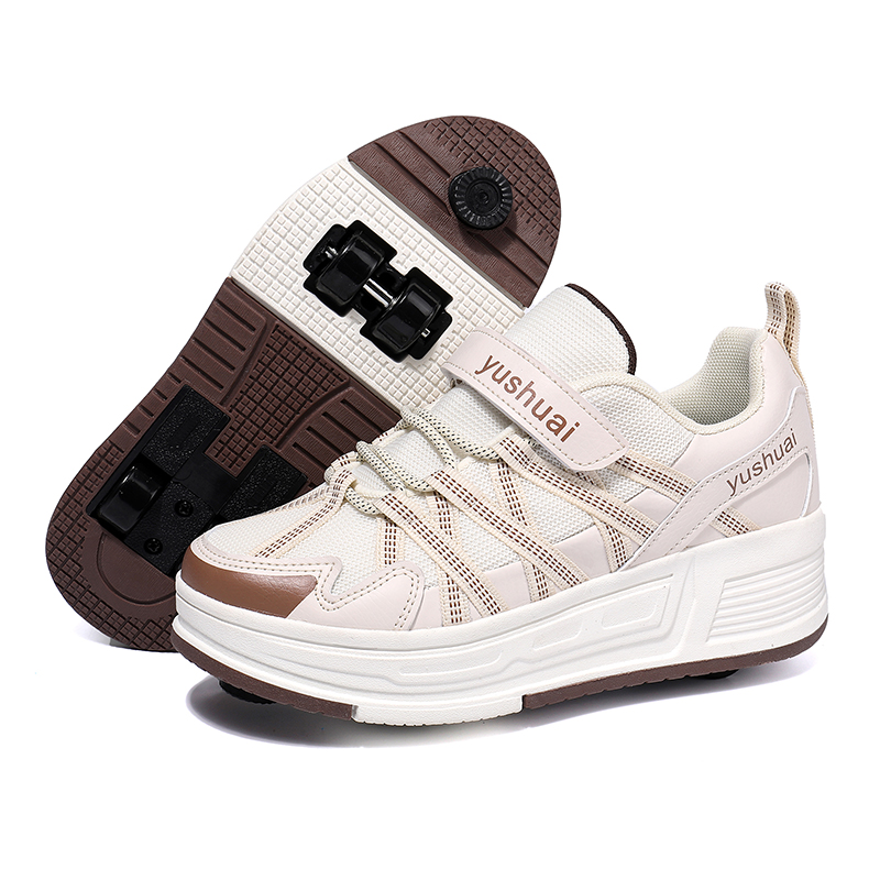 Four-Wheeled Automatic Retract - Men Shoes Type ulasan dan harga
