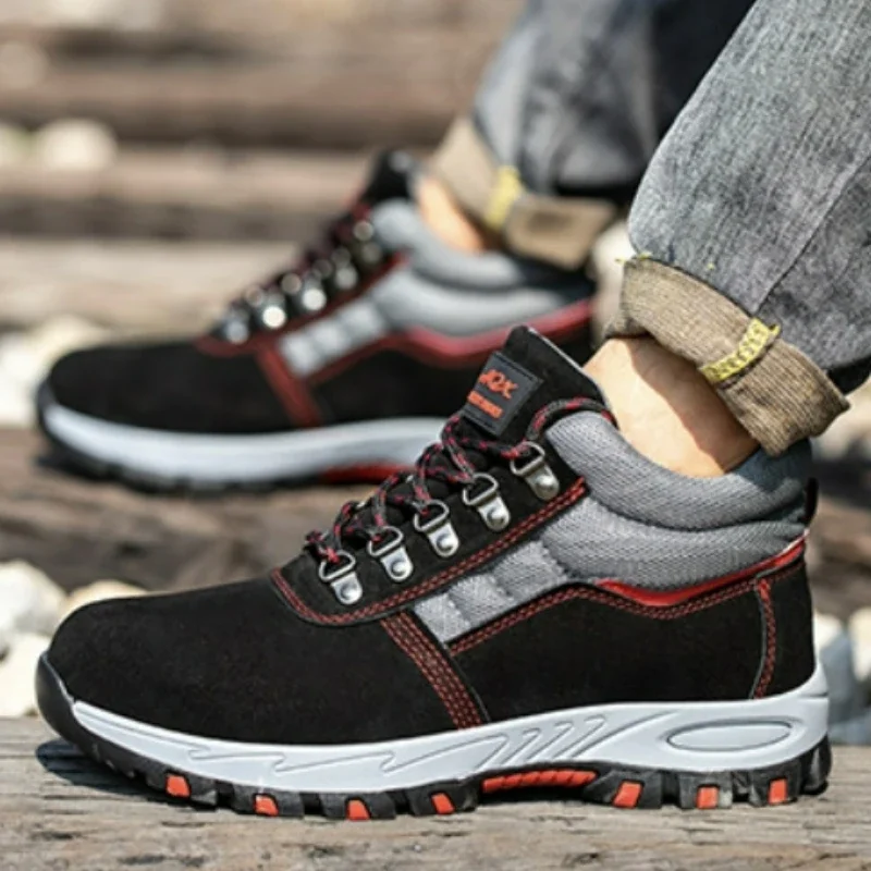 High Quality Men Safety Boots  - Men Shoes Type ulasan dan harga