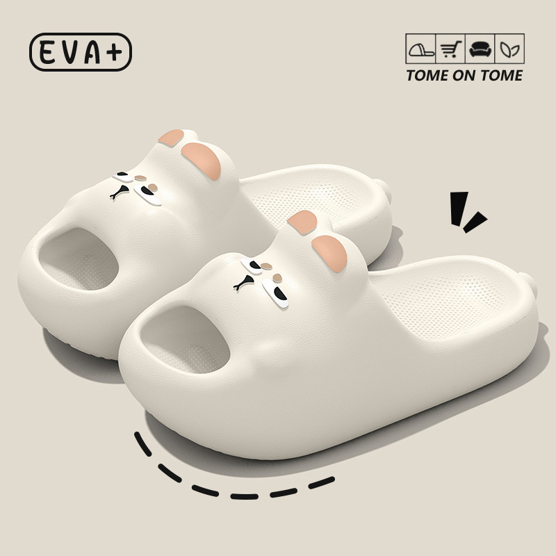 Soft EVA Home rabbit Slippers  - Men'S Shoes With Platform ulasan dan harga