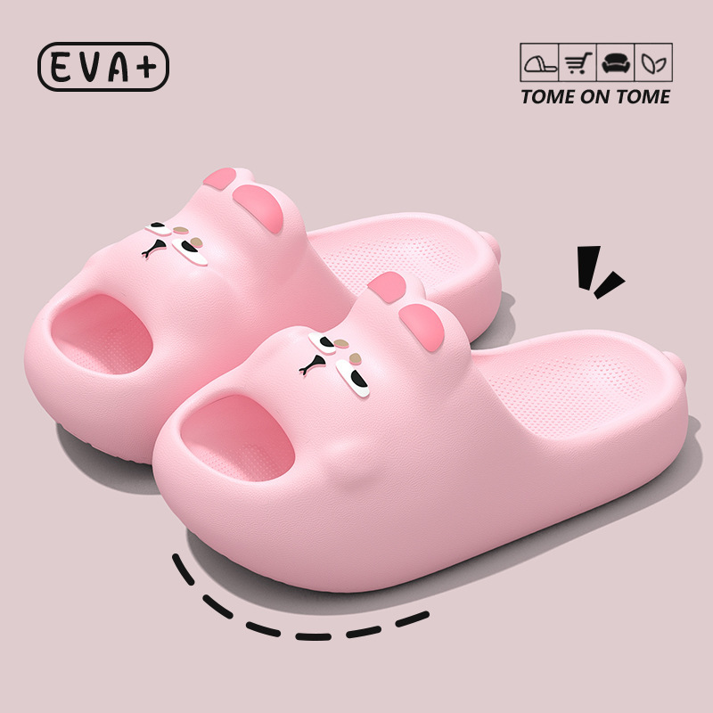 Soft EVA Home rabbit Slippers  - Men'S Shoes With Platform ulasan dan harga