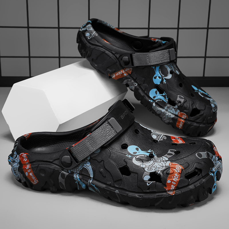 Shoes Men's Clogs Slippers San - Men Shoes Size 46 ulasan dan harga