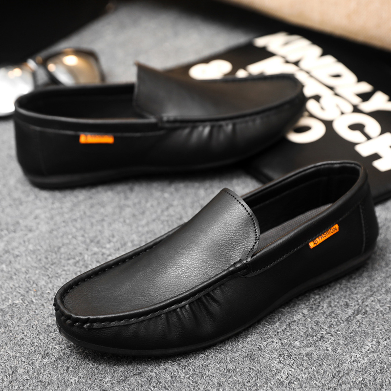 Business Casual Leather Shoes  - Men Shoes Size 46 ulasan dan harga