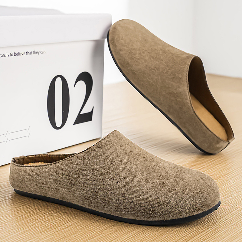 Men's New Slip-On Mules Closed - Men'S Shoes With Platform ulasan dan harga