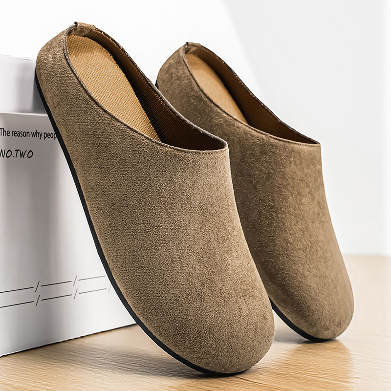 Men's New Slip-On Mules Closed - Men'S Shoes With Platform ulasan dan harga