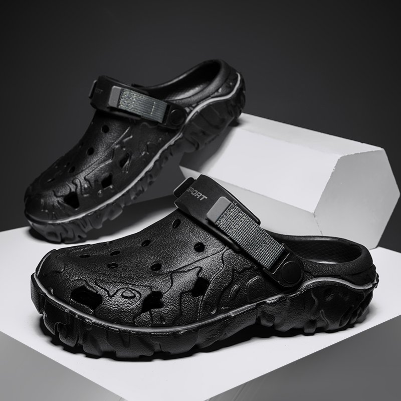Men's Sandals Summer Clogs Non - Men Shoes Size 46 ulasan dan harga