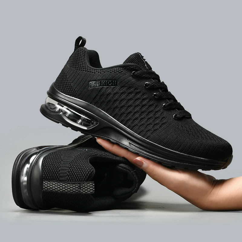Men Running Shoes Lace Up Snea - Men Shoes Size 46 ulasan dan harga