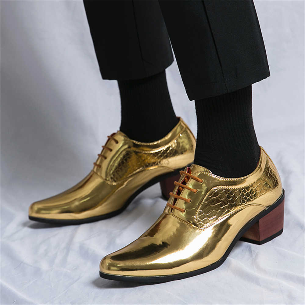 Dress Sneakers Heels Mens Brow - Shoes Heels Men ulasan dan harga