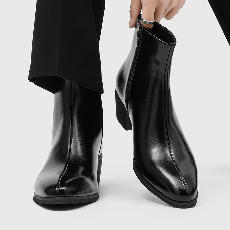 Men Simple and Fashionable Hig - Shoes Heels Men ulasan dan harga