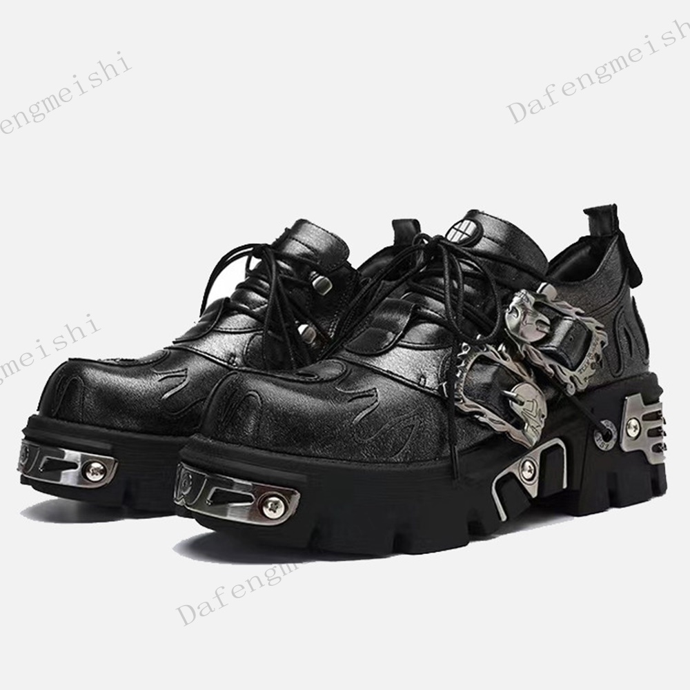 Women Gothic Platform Chunky S - Men'S Shoes With Platform ulasan dan harga