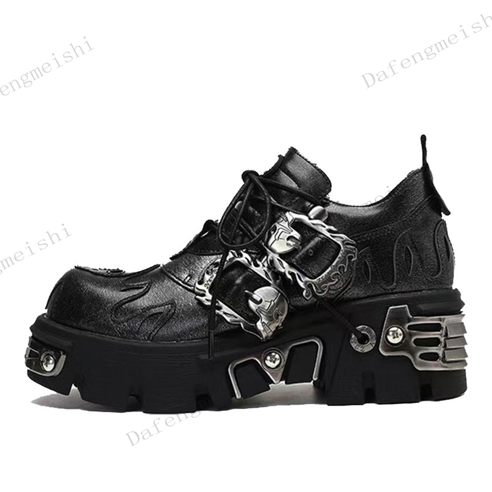 Women Gothic Platform Chunky S - Men'S Shoes With Platform ulasan dan harga