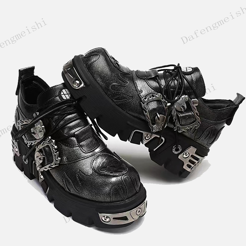 Women Gothic Platform Chunky S - Men'S Shoes With Platform ulasan dan harga