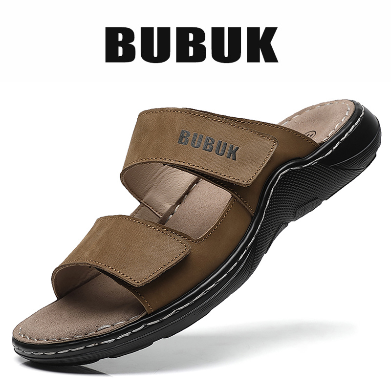 First-Layer Cowhide Men's Spor - Men'S Shoes Hey Dude ulasan dan harga