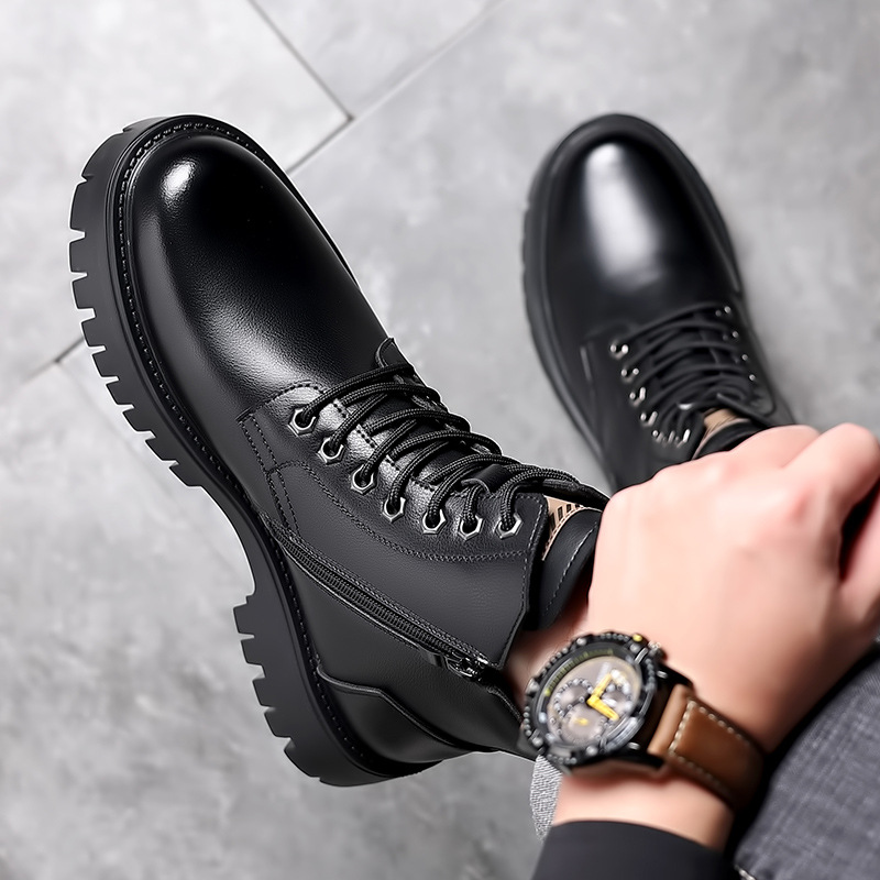 Men Classic Genuine Leather Bo - Men Shoes Type ulasan dan harga