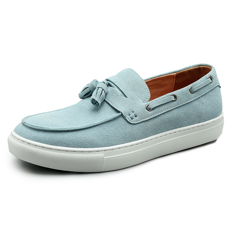 Classic Men's Suede Leather Ta - Men'S Shoes Hey Dude ulasan dan harga