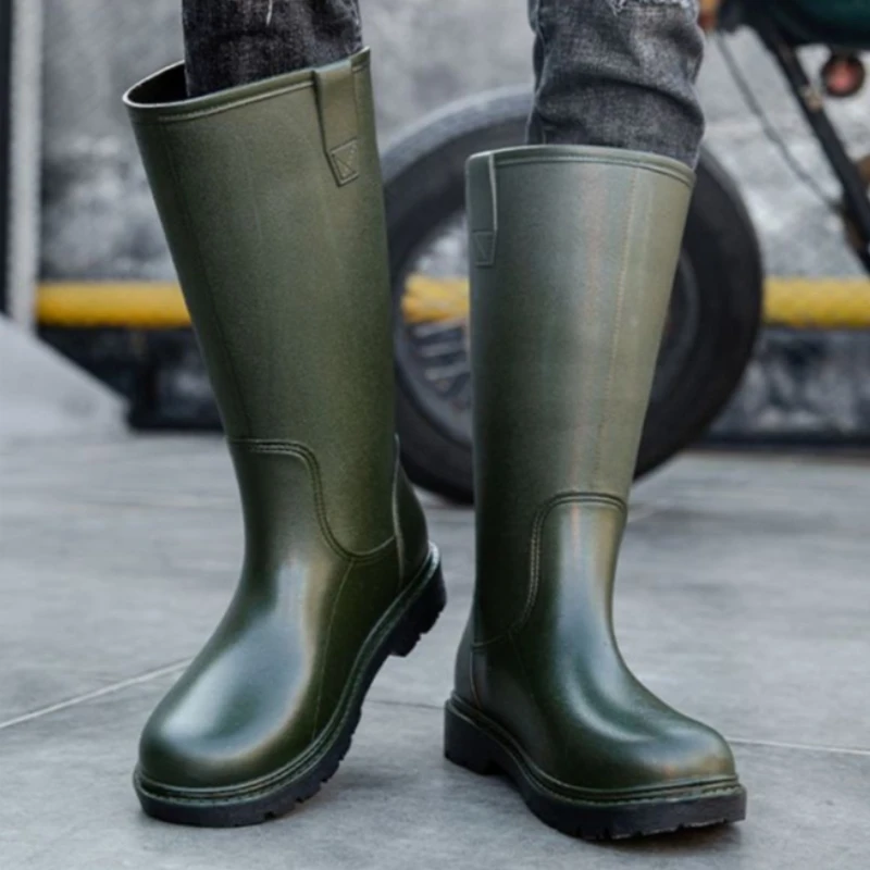 Rain Boots for Men Gum Fishing - Men Shoes Offer ulasan dan harga