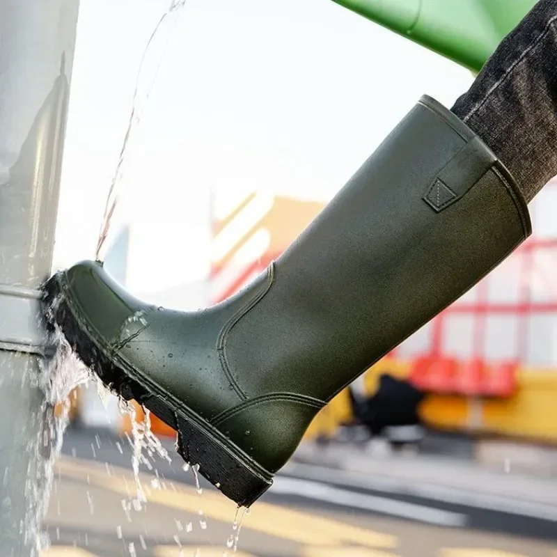 Rain Boots for Men Gum Fishing - Men Shoes Offer ulasan dan harga