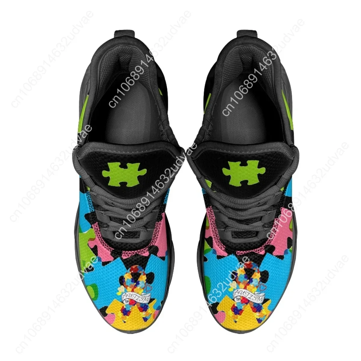 Autism Awareness Sports Runnin - Men'S Shoes With Platform ulasan dan harga
