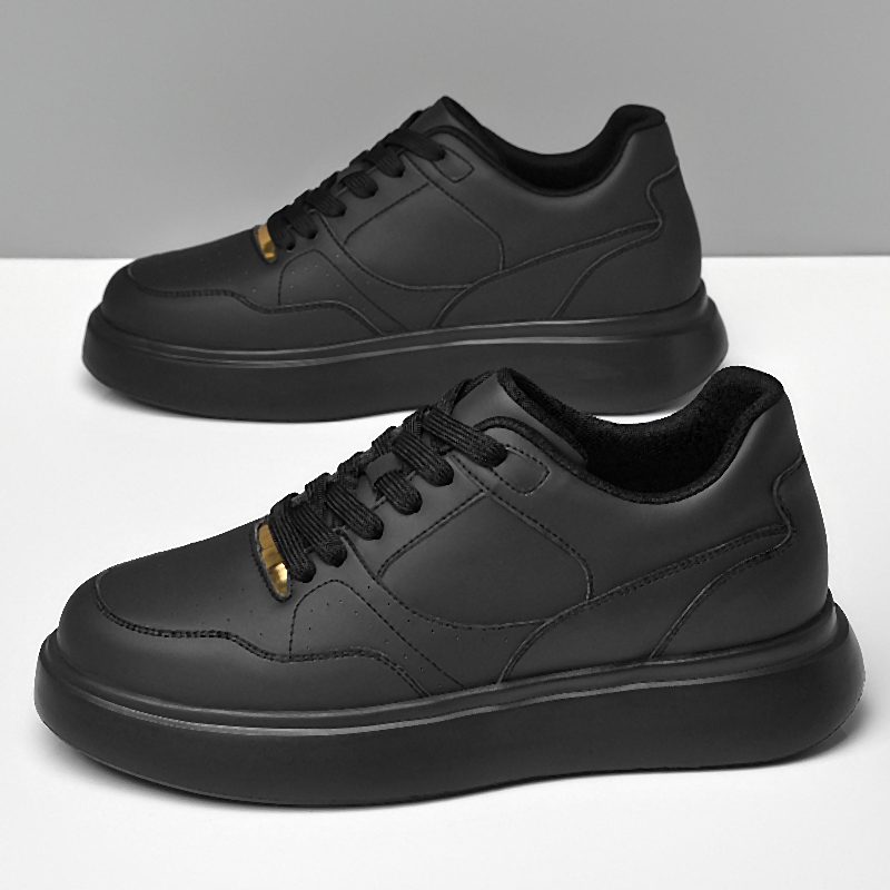 Men Solid Faux Leather Skate S - Men'S Shoes Hey Dude ulasan dan harga