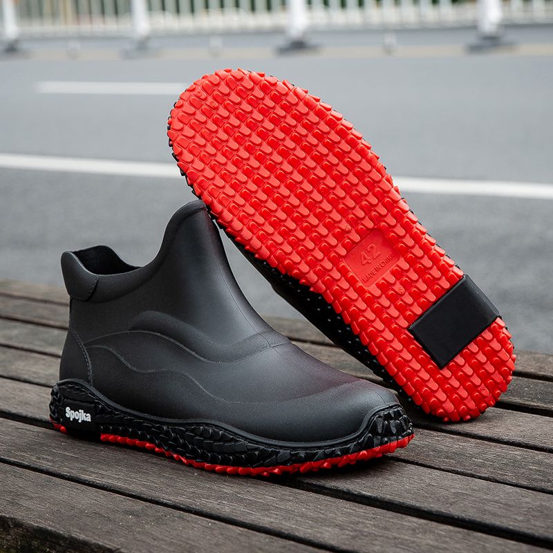 Office Korean Style Short Rain - Men Shoes Offer ulasan dan harga