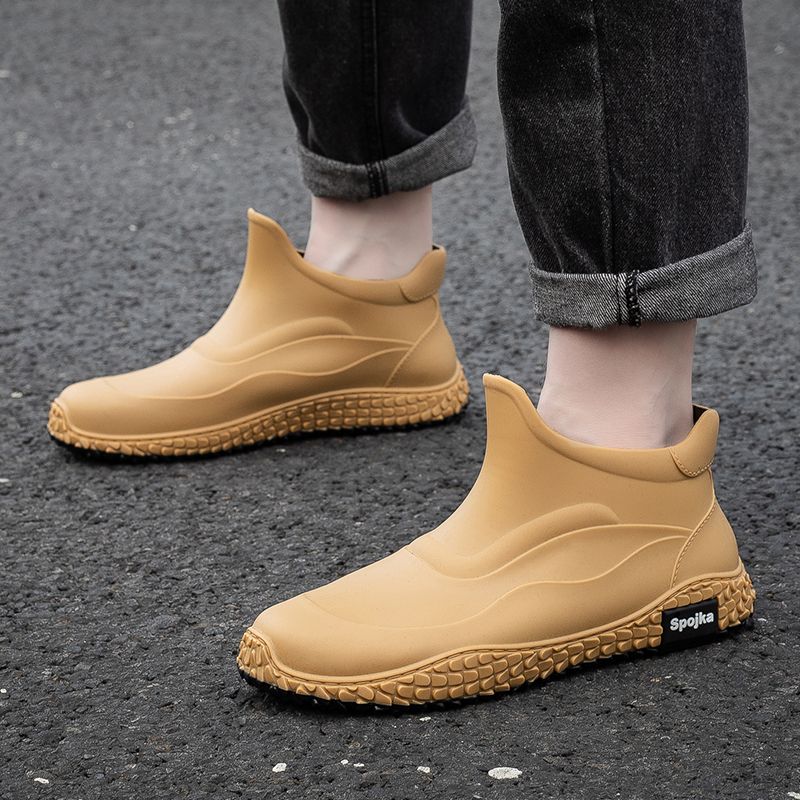 Office Korean Style Short Rain - Men Shoes Offer ulasan dan harga