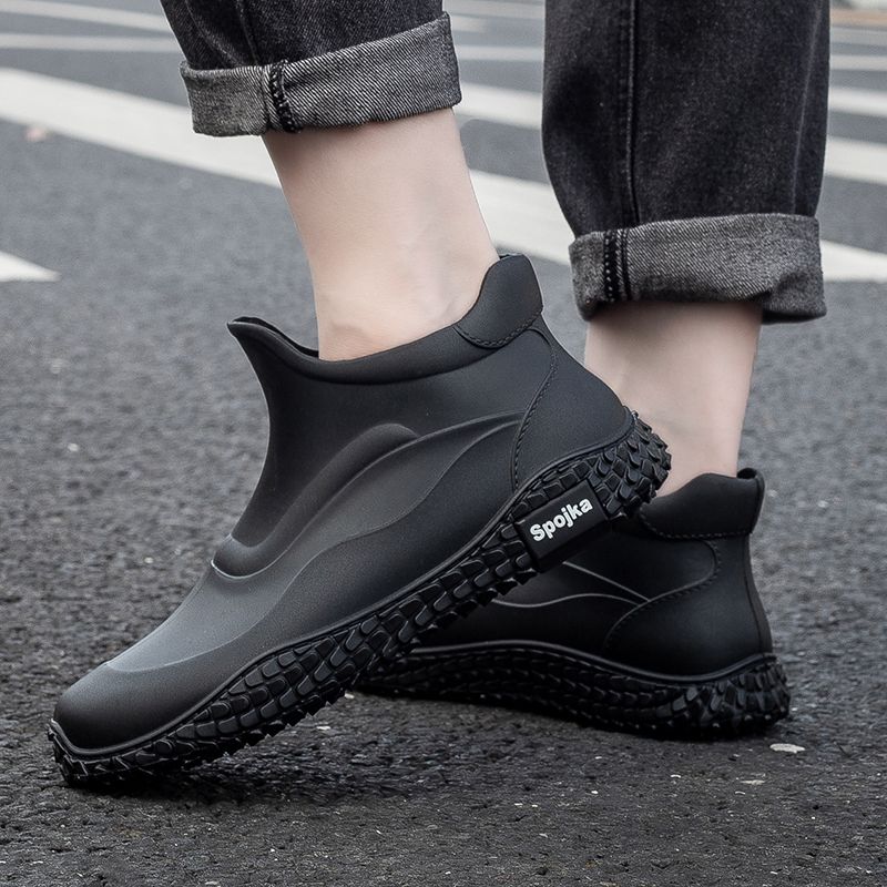 Office Korean Style Short Rain - Men Shoes Offer ulasan dan harga