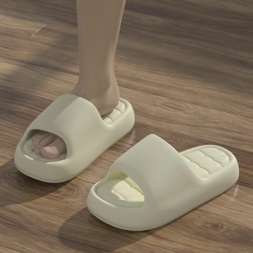 Cloud Slipper Women Plaid Summ - Men'S Shoes With Platform ulasan dan harga